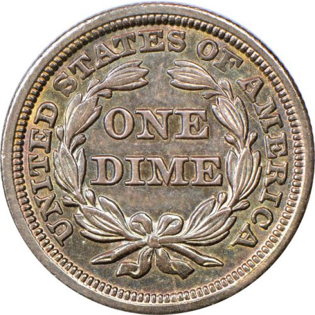 Монета Seated Liberty Dime, 1 дайм 1847, США, США