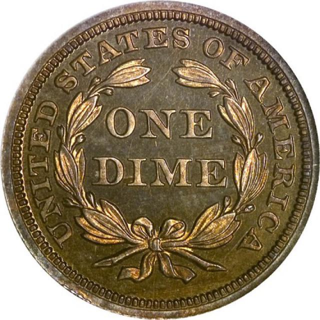 Монета Seated Liberty Dime, 1 дайм 1846, США, США