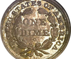 Монета Seated Liberty Dime, 1 дайм 1841, США, США