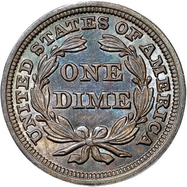 Монета Seated Liberty Dime, 1 дайм 1858, США, США