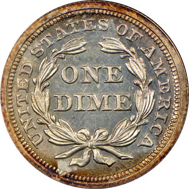 Монета Seated Liberty Dime, 1 дайм 1856, США, США