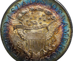 Монета Drapped Bust Quarter, ¼ долара 1807, США, США