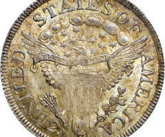 Монета Drapped Bust Quarter, ¼ долара 1805, США, США