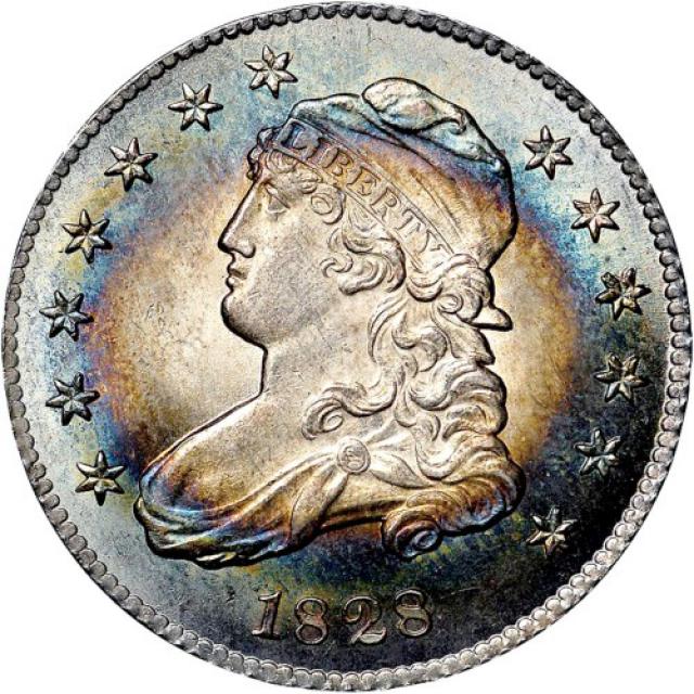 Монета Liberty Cap Quarter, ¼ долара 1828, США, США
