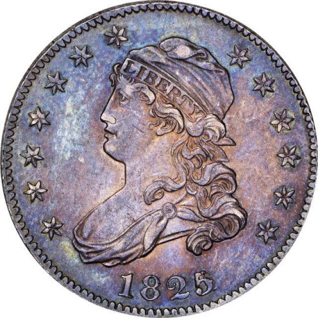 Монета Liberty Cap Quarter, ¼ долара 1825, США, США