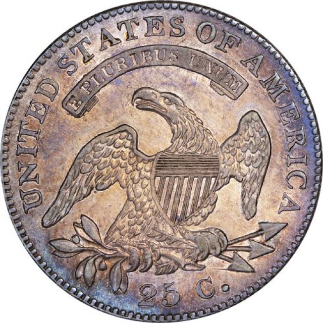 Монета Liberty Cap Quarter, ¼ долара 1824, США, США