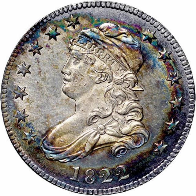 Монета Liberty Cap Quarter, ¼ долара 1822, США, США