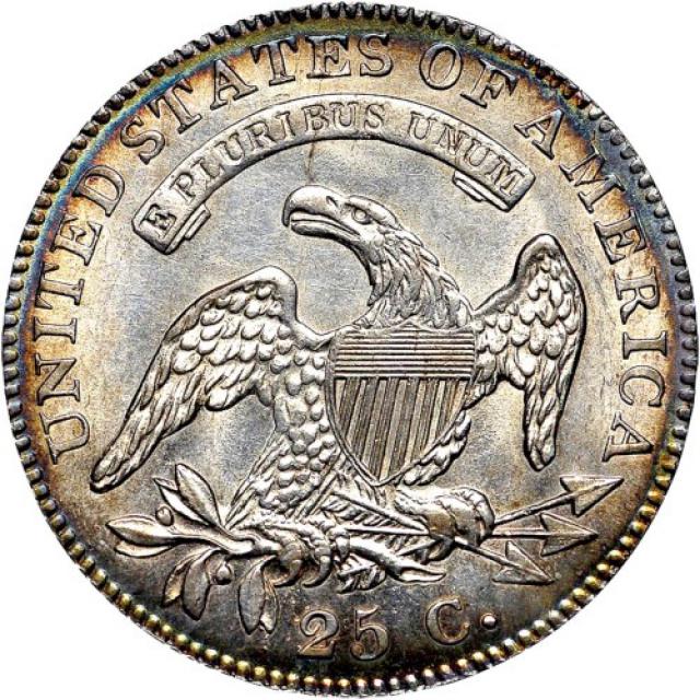 Монета Liberty Cap Quarter, ¼ долара 1821, США, США