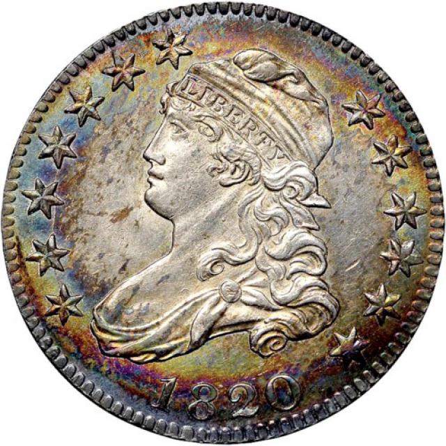 Монета Liberty Cap Quarter, ¼ долара 1820, США, США
