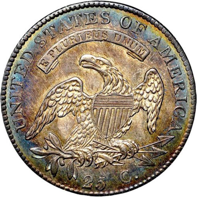 Монета Liberty Cap Quarter, ¼ долара 1820, США, США