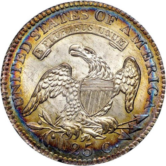 Монета Liberty Cap Quarter, ¼ долара 1815, США, США