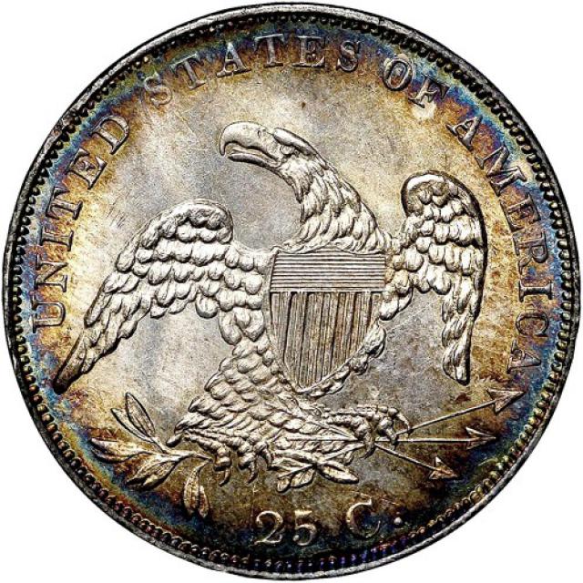 Монета Liberty Cap Quarter, ¼ долара 1836, США, США
