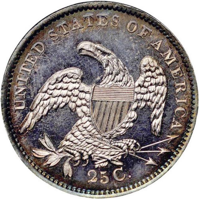 Монета Liberty Cap Quarter, ¼ долара 1834, США, США