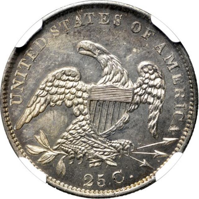 Монета Liberty Cap Quarter, ¼ долара 1833, США, США