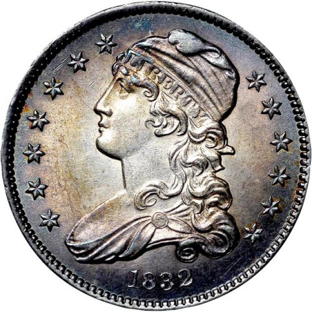Монета Liberty Cap Quarter, ¼ долара 1832, США, США