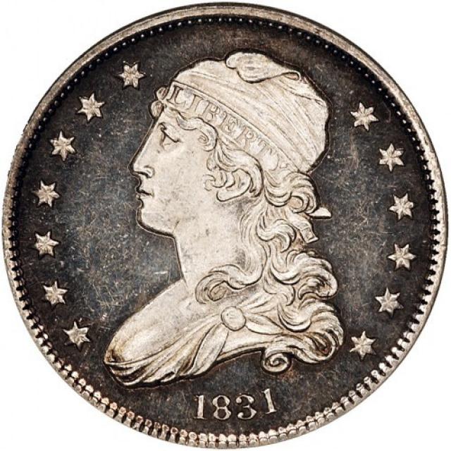 Монета Liberty Cap Quarter, ¼ долара 1831, США, США