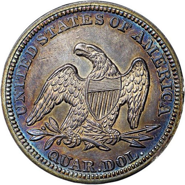 Монета Seated Liberty Quarter, ¼ долара 1846, США, США