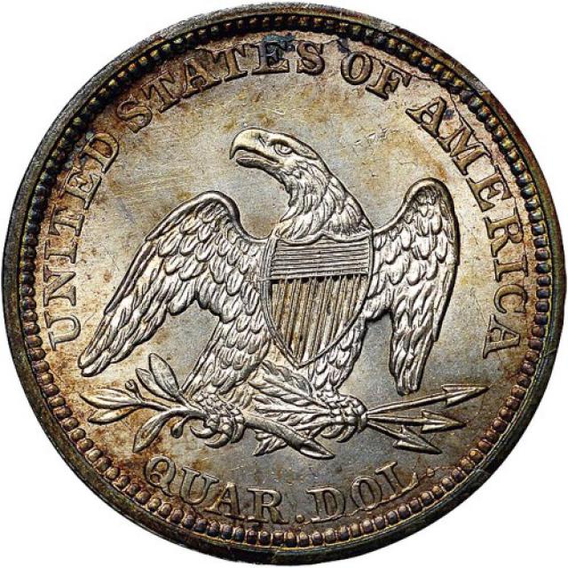 Монета Seated Liberty Quarter, ¼ долара 1844, США, США