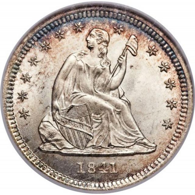 Монета Seated Liberty Quarter, ¼ долара 1841, США, США