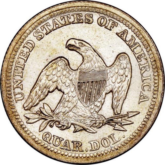 Монета Seated Liberty Quarter, ¼ долара 1854, США, США