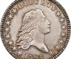 ½ долара 1795, США, США
