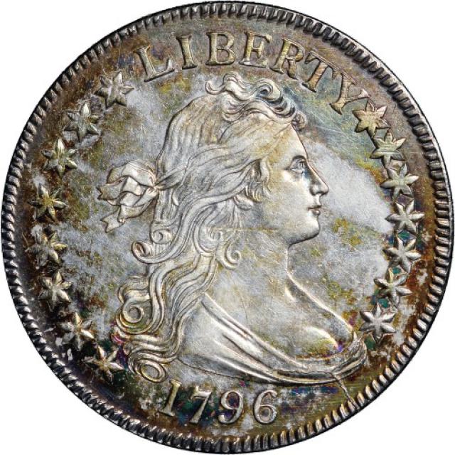 Монета Draped Bust Half Dollar, ½ долара 1796, США, США