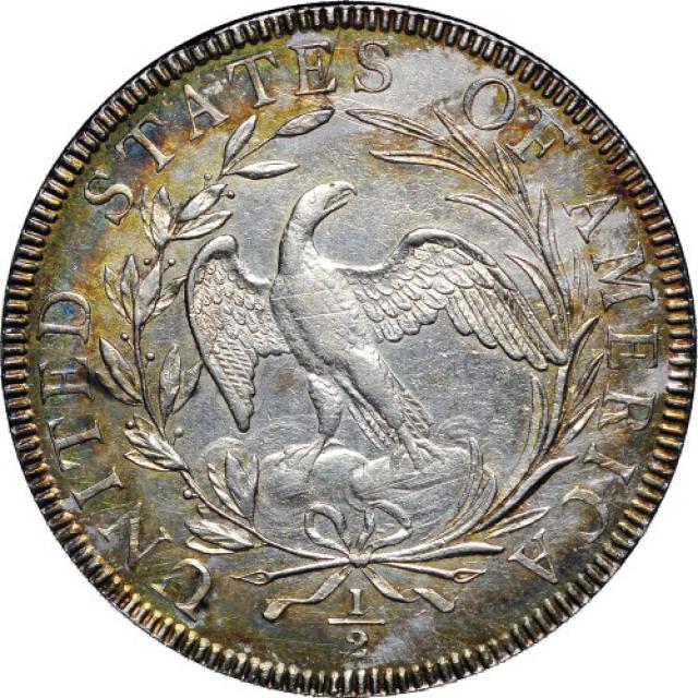 Монета Draped Bust Half Dollar, ½ долара 1796, США, США