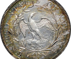 Монета Draped Bust Half Dollar, ½ долара 1796, США, США