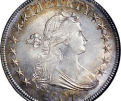 Монета Draped Bust Half Dollar, ½ долара 1807, США, США