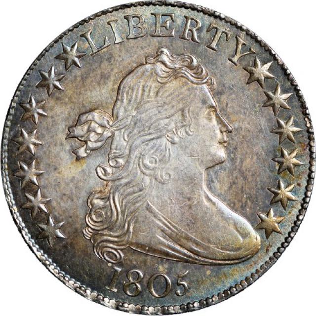 Монета Draped Bust Half Dollar, ½ долара 1805, США, США