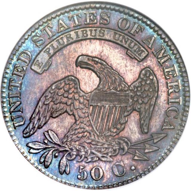 Монета Capped Bust Half Dollar, 50 центів 1832, США, США