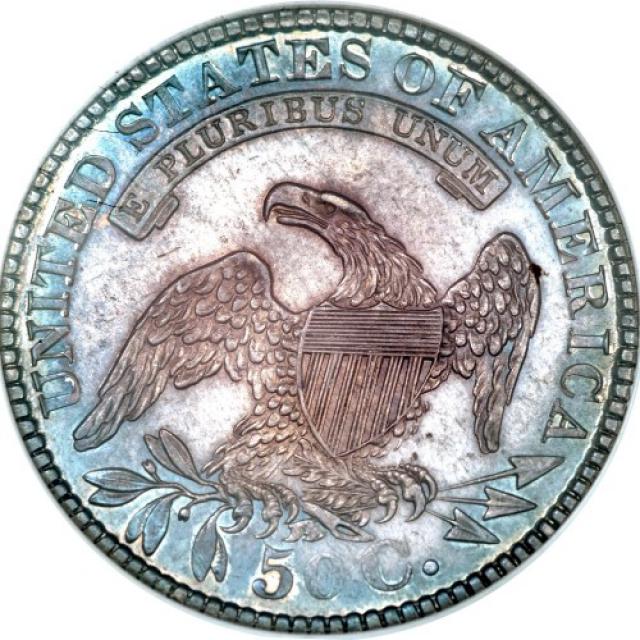 Монета Capped Bust Half Dollar, 50 центів 1829, США, США