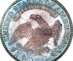 Монета Capped Bust Half Dollar, 50 центів 1829, США, США