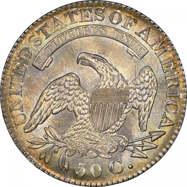 Монета Capped Bust Half Dollar, 50 центів 1828, США, США