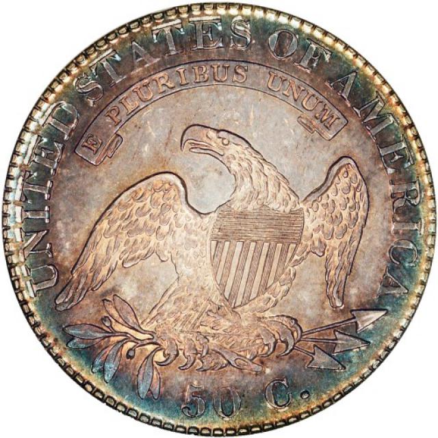 Монета Capped Bust Half Dollar, 50 центів 1821, США, США
