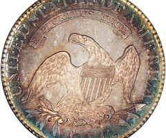 Монета Capped Bust Half Dollar, 50 центів 1821, США, США