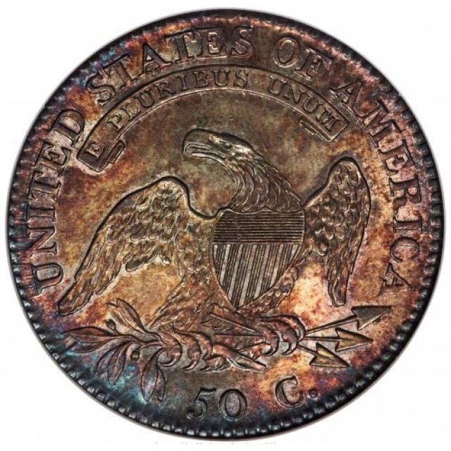 Монета Capped Bust Half Dollar, 50 центів 1817, США, США