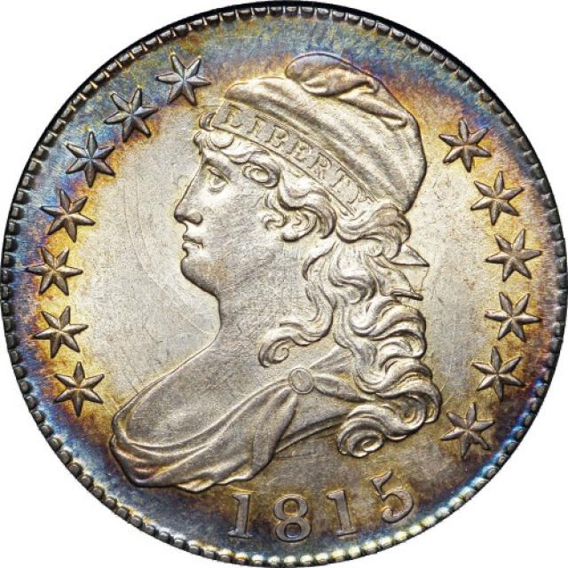 Монета Capped Bust Half Dollar, 50 центів 1815, США, США