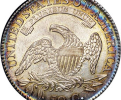 Монета Capped Bust Half Dollar, 50 центів 1815, США, США