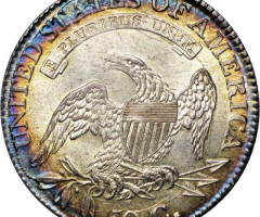 Монета Capped Bust Half Dollar, 50 центів 1813, США, США