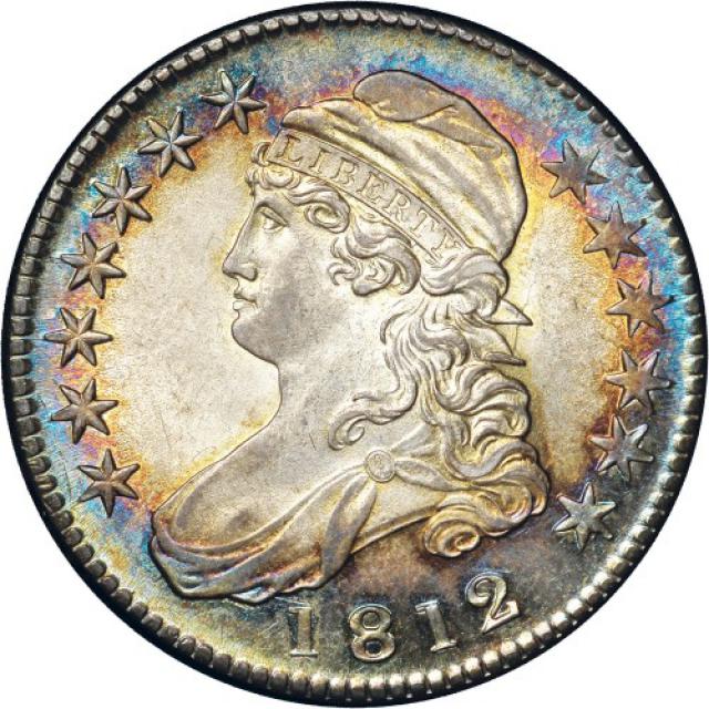 Монета Capped Bust Half Dollar, 50 центів 1812, США, США