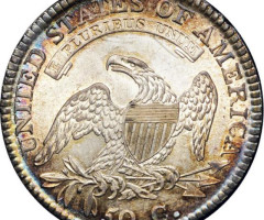 Монета Capped Bust Half Dollar, 50 центів 1812, США, США
