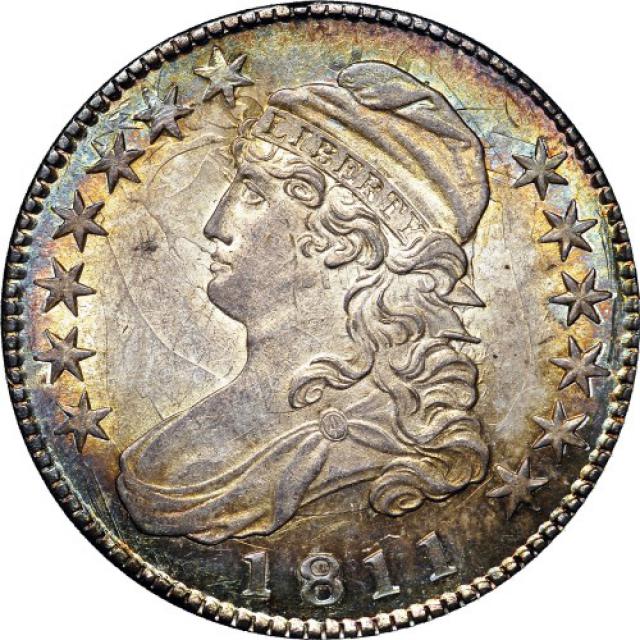 Монета Capped Bust Half Dollar, 50 центів 1811, США, США