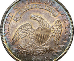Монета Capped Bust Half Dollar, 50 центів 1811, США, США