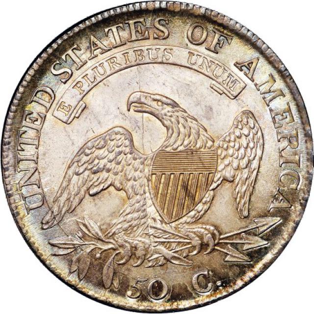 Монета Capped Bust Half Dollar, 50 центів 1810, США, США