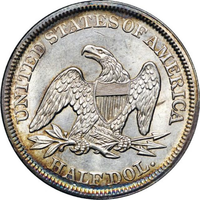 Монета Seated Liberty Half Dollar, ½ долара 1851, США, США