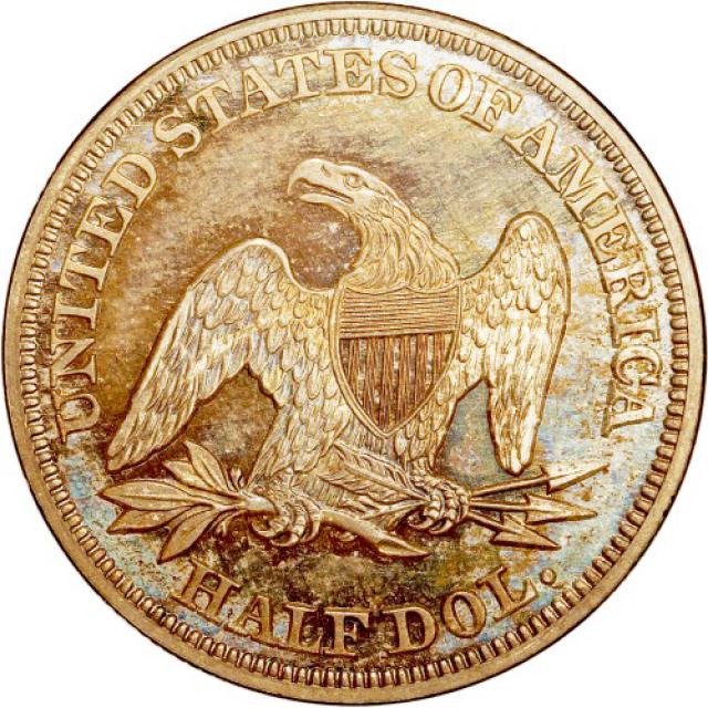 Монета Seated Liberty Half Dollar, ½ долара 1848, США, США