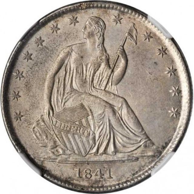 Монета Seated Liberty Half Dollar, ½ долара 1841, США, США