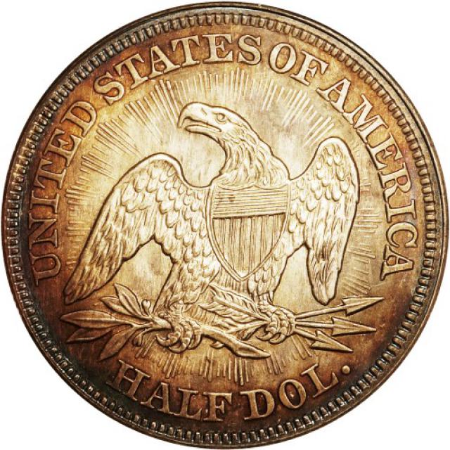 Монета Seated Liberty Half Dollar, ½ долара 1853, США, США