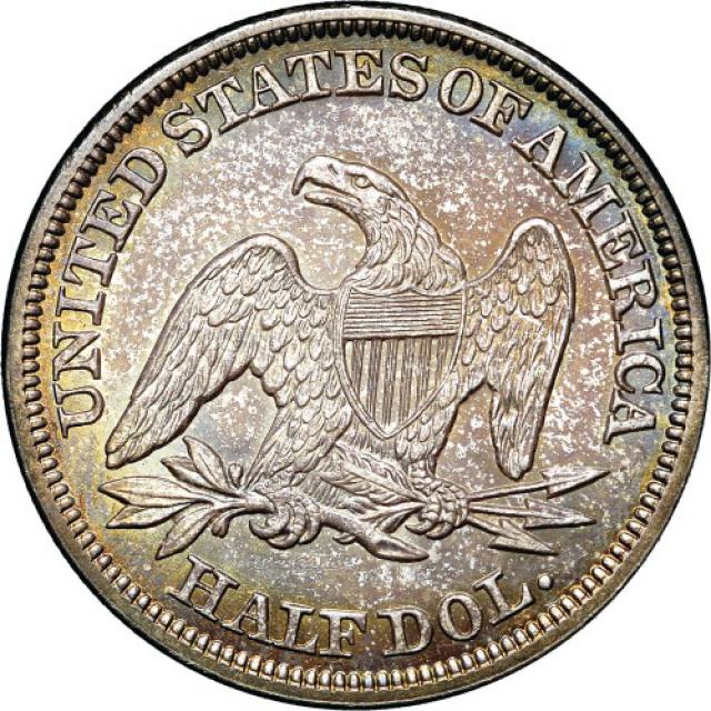 Монета Seated Liberty Half Dollar, ½ долара 1854, США, США